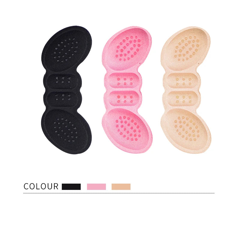 Women Insoles for Shoes High Heels Butterfly Adjust Size Heel Liner Grips Protector Sticker Pain Relief Foot Care Insert Cushion