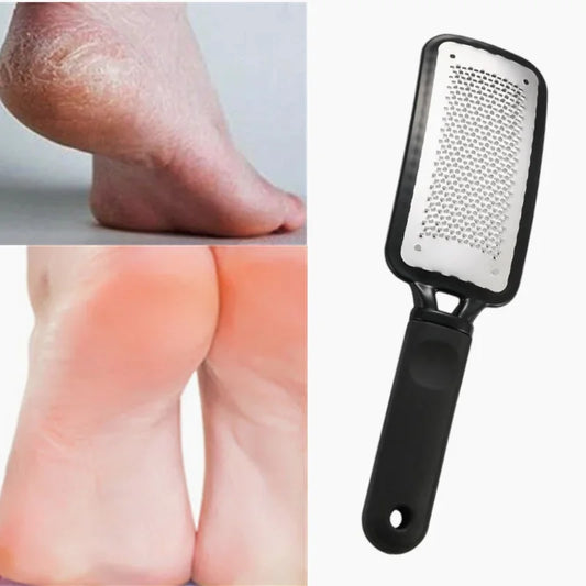 Hot Colossal Foot Scrubber File Rasp Spa Dead Skin Callus Remover Stainless Steel Grater Care Pedicure Tool Restore Feet Product