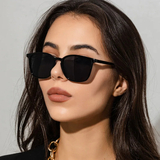 New Fashion Sunglasses Women Brand Designer Retro Rectangle Sun Glasses Female Ins Popular Colorful Vintage Square Eyewear