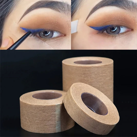 1 Roll Eyeshadow Protector Tapes Sticker Eye Makeup Tool Eyeliner Eyelid Tape Eyelash Extension Patch 9M Beauty Application Tool