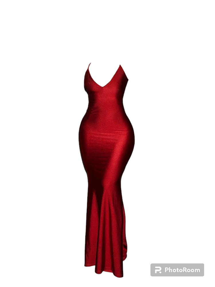 Kliou Shiny Spaghetti Strap Maxi Dress Women Solid Sexy Backless Ruched Cleavage Body-shaping Robe Lady Hipster Street Clothing