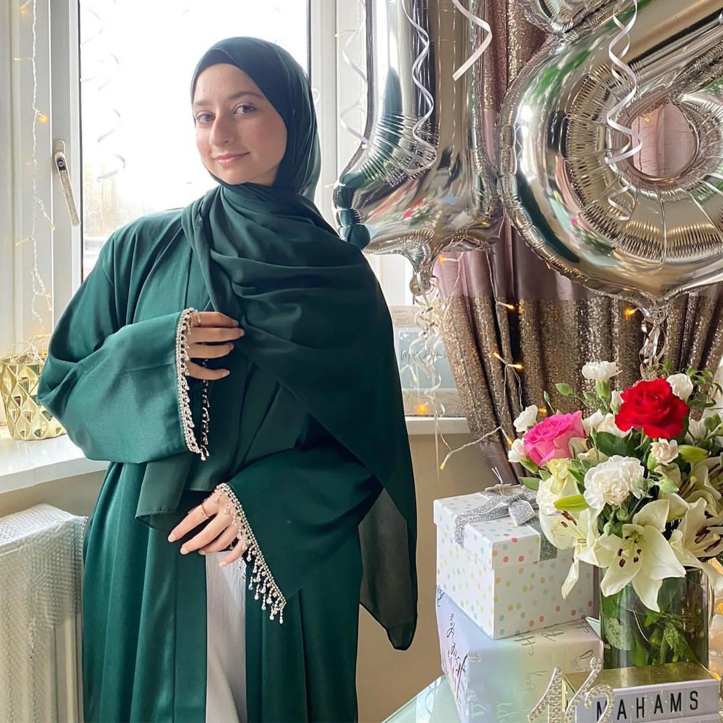 Kimono Abaya Turkey Islam Arab Hijab Dress Muslim Sets Khimar For Women Robe Femme Musulmane Kaftan Ramadan