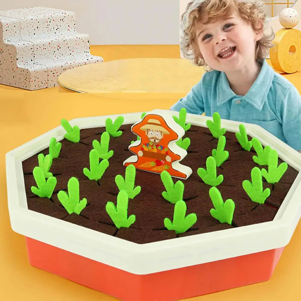 Helpful Parent-child Interactive Pull Radish Game Toy Pull Radish Board Game Funny  Birthday Gift
